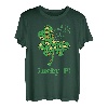 Lucky Pi Shamrock Happy Pi Day Matching Männer Frauen Lustiges Geschenk T-Shirt