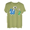 Entwickler Informatik Vater & Sohn Floppy Disk Programmierer T-Shirt