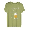 Lustiges Schere Stein Paar Bier Bierliebhaber Bier Hopfen T-Shirt