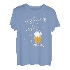 Lustiges Schere Stein Paar Bier Bierliebhaber Bier Hopfen T-Shirt