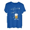 Lustiges Schere Stein Paar Bier Bierliebhaber Bier Hopfen T-Shirt