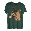 Malinois Liebe Hundehalter Herrchen Frauchen T-Shirt