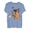 Malinois Liebe Hundehalter Herrchen Frauchen T-Shirt