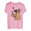 Malinois Liebe Hundehalter Herrchen Frauchen T-Shirt