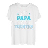 Stolzer Papa Vater fantastische Tochter lustiges Geschenk T-Shirt