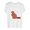 Mein Menschen Kostüm Bin ich ein Biber, Halloween Outfit T-Shirt