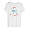 Personalisiertes Shirt Name, Ich bin dieser coole Mario T-Shirt