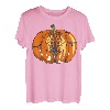 Halloween-Kürbis-T-Shirt mit gruseligen Geistern, Hexenbaum und schwarze Katze T-Shirt