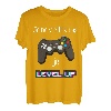 Herren Je Ne Ne Vieillis Pas Je Level Up Humor Gamer Geek Geschenk T-Shirt