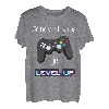 Herren Je Ne Ne Vieillis Pas Je Level Up Humor Gamer Geek Geschenk T-Shirt