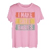 Herren I Make Cute Babies T-Shirt Dad Mom Shirt T-Shirt