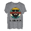 Herren Beard Man für Männer und Väter - Bart T-Shirt