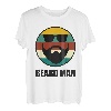 Herren Beard Man für Männer und Väter - Bart T-Shirt