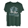 Herren Unterschätze niemals einen alten Mann der Snowboard fährt T-Shirt