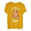 Löwen Sohn Tochter Papa Vater T-Shirt