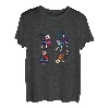 Niedlicher Zuckerschädel mexikanische Katze Halloween Skelett T-Shirt