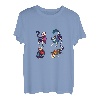 Niedlicher Zuckerschädel mexikanische Katze Halloween Skelett T-Shirt