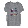 Niedlicher Zuckerschädel mexikanische Katze Halloween Skelett T-Shirt