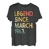 60 Jahre alte Legende seit März 1963 60. Geburtstag T-Shirt