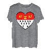 Fasching & Karneval - Rut un Wiess - Rot Weiss Köln T-Shirt