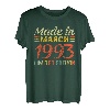 Geschenk zum 27. Geburtstag Jahrgang 1993 März Gift T-Shirt