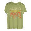 Geschenk zum 27. Geburtstag Jahrgang 1993 März Gift T-Shirt