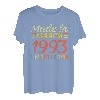 Geschenk zum 27. Geburtstag Jahrgang 1993 März Gift T-Shirt