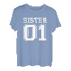 Sister 01 Schwester Mutter Tochter Partnerlook Geschenk T-Shirt