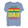 Herren Vintage Bolivian Dad Bolivien Flagge Design für Vatertag T-Shirt