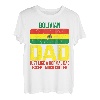 Herren Vintage Bolivian Dad Bolivien Flagge Design für Vatertag T-Shirt