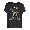 Ich bin der Dj-Elf, der Weihnachtsmann Weihnachten für Familienweihnachten abtupft T-Shirt
