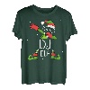 Ich bin der Dj-Elf, der Weihnachtsmann Weihnachten für Familienweihnachten abtupft T-Shirt