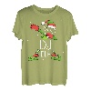 Ich bin der Dj-Elf, der Weihnachtsmann Weihnachten für Familienweihnachten abtupft T-Shirt