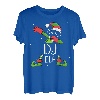 Ich bin der Dj-Elf, der Weihnachtsmann Weihnachten für Familienweihnachten abtupft T-Shirt