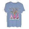 Drei nordische Zwerge Winter Weihnachten Schwedische Elfen Xmas 2021 T-Shirt