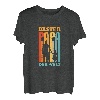 Herren Papa Spruch. Bester Papa der Welt. Vater und Tochter T-Shirt