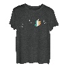 Eire Herzschlag T-Shirt I Liebe Irland Flagge Idee T-Shirt