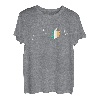 Eire Herzschlag T-Shirt I Liebe Irland Flagge Idee T-Shirt