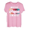 Herren Bester Papa der Welt Vater Geschenk Retro Vintage T-Shirt
