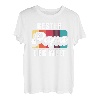 Herren Bester Papa der Welt Vater Geschenk Retro Vintage T-Shirt