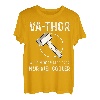 Va-Thor Cooler Papa Vater Wikinger Werkzeug Thor T-Shirt