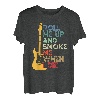 Roll Me Up And Smoke Me When I Die Gitarre T-Shirt