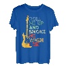 Roll Me Up And Smoke Me When I Die Gitarre T-Shirt