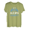 Mann Sohn Opa Vati Vater Als Papa geliebt als Opa vergöttert T-Shirt