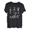 Wine Lover Damen Übung My Favorite Workout T-Shirt