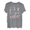 Wine Lover Damen Übung My Favorite Workout T-Shirt
