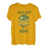 Herren Böser alter Mann Totenkopf Camouflage Tarnmuster T-Shirt