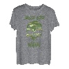 Herren Böser alter Mann Totenkopf Camouflage Tarnmuster T-Shirt
