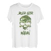 Herren Böser alter Mann Totenkopf Camouflage Tarnmuster T-Shirt