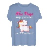 Lustige Einhorn-Liebhaber von Free Hugs just kidding don't touch me. T-Shirt
